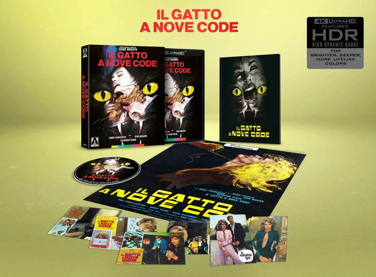 The Cat O' Nine Tails (4K UHD Limited 'Arte Originale' Edition)