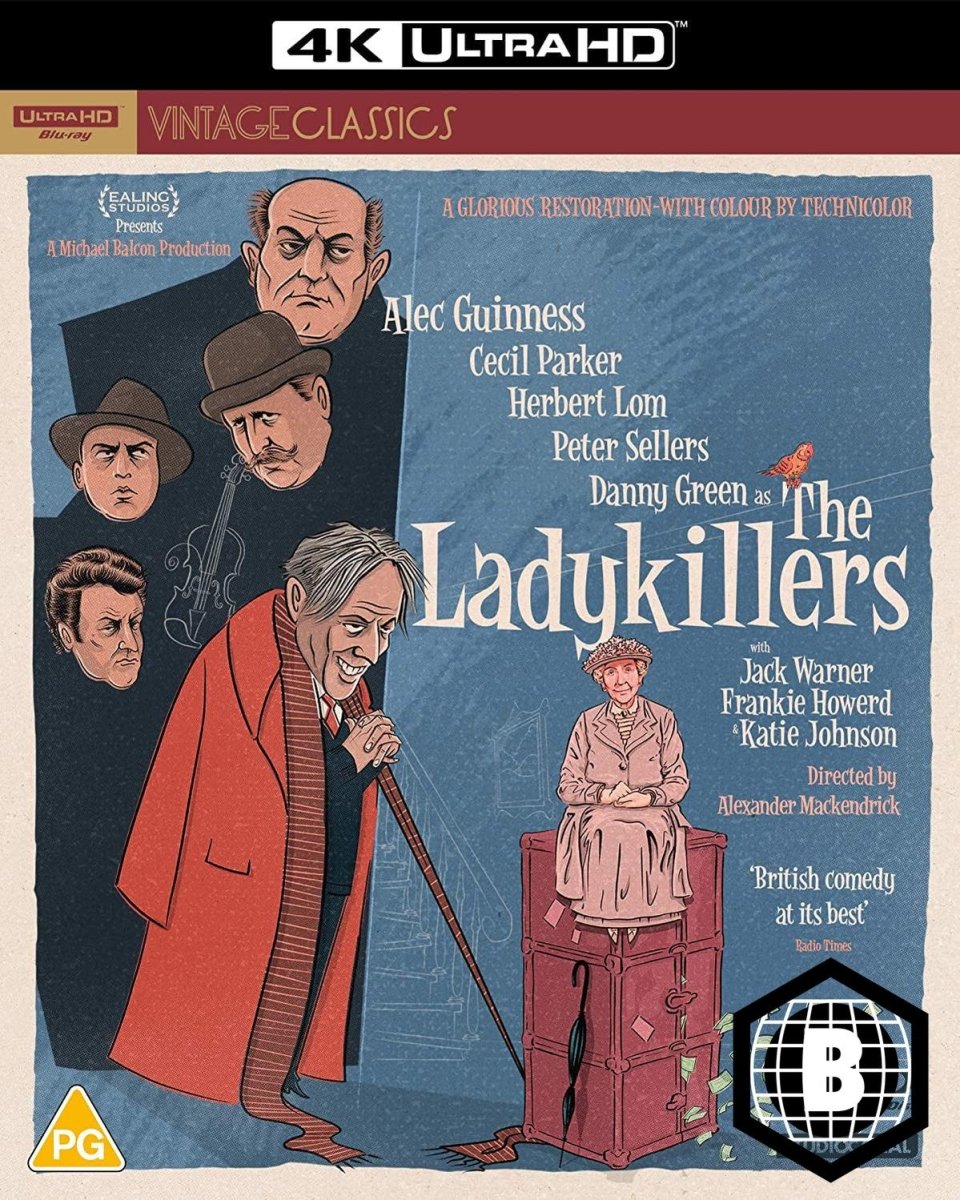 The Ladykillers w/SLIP (4K UHD, 3 Discs, Region B)