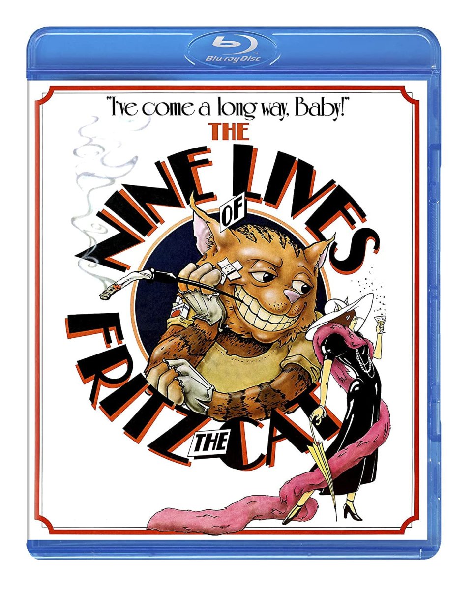 The Nine Lives of Fritz the Cat - New Blu - Ray