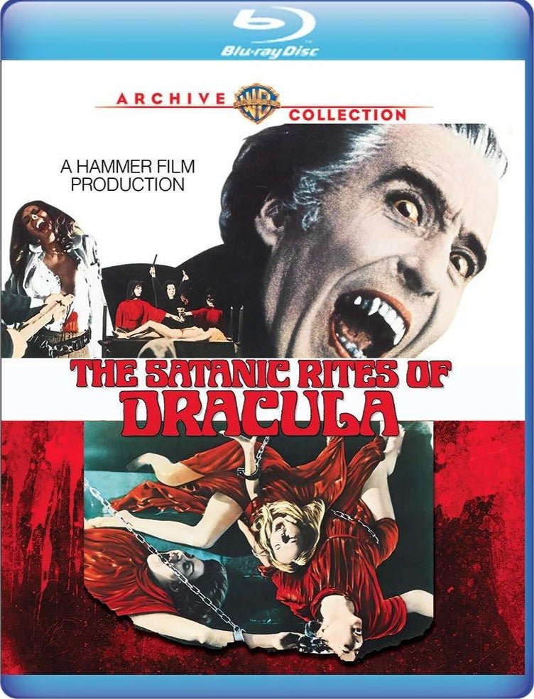 The Satanic Rites of Dracula - New Blu - Ray