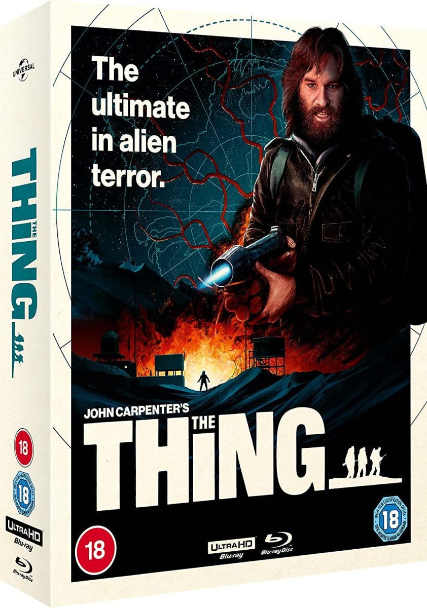 The Thing (4K UHD Limited Collector's Edition, 4 Discs, Region Free/B)