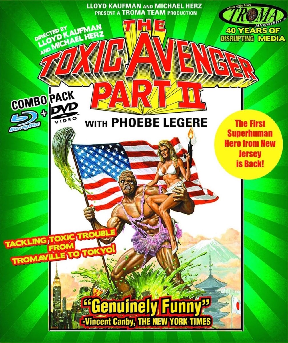 The Toxic Avenger Part II - New Blu - Ray