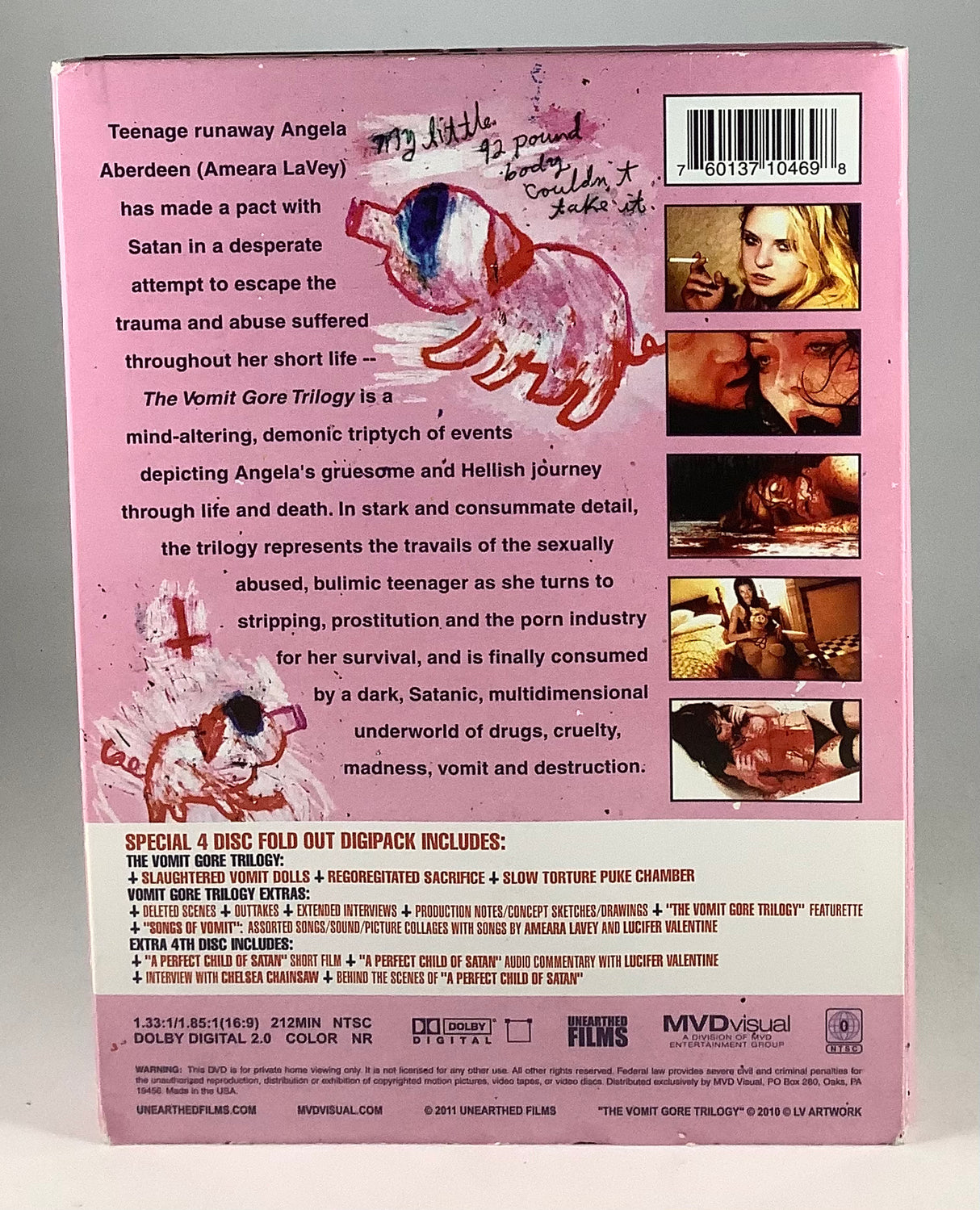 The Vomit Gore Trilogy DVD USED