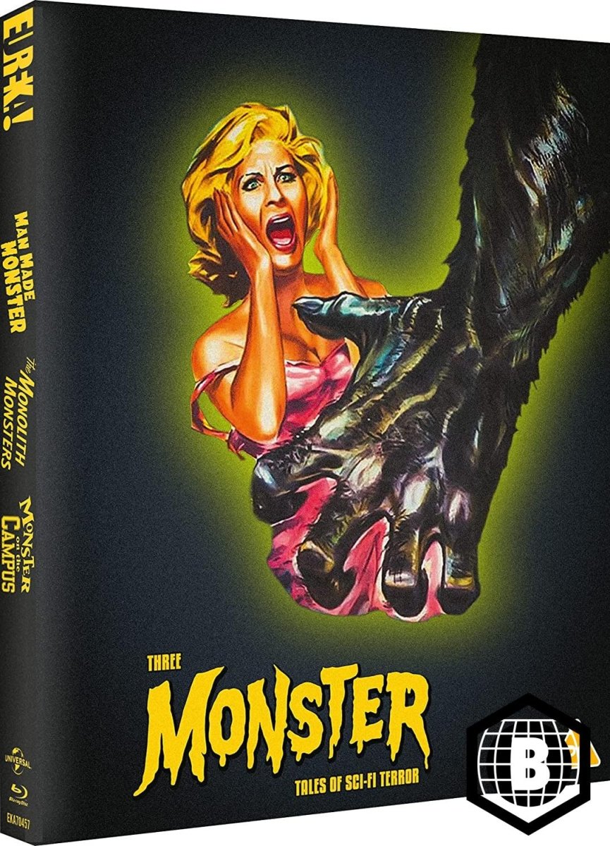 Three Monster Tales of Sci-Fi Terror (Limited Edition, Region B) w/SLIP