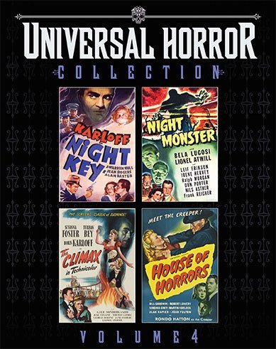 Universal Horror Collection Volume 4 - New Blu - Ray