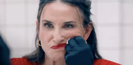 Screenshot from "The Substance" 2024