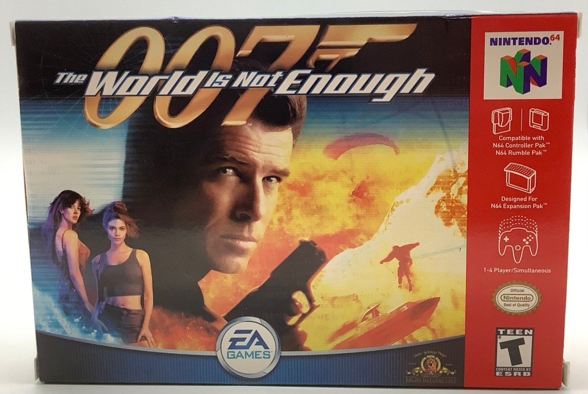 Model 007 Video Game Nintendo 64 007 World Is Not Enough [NO