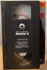 Slumber Party Massacre III VHS