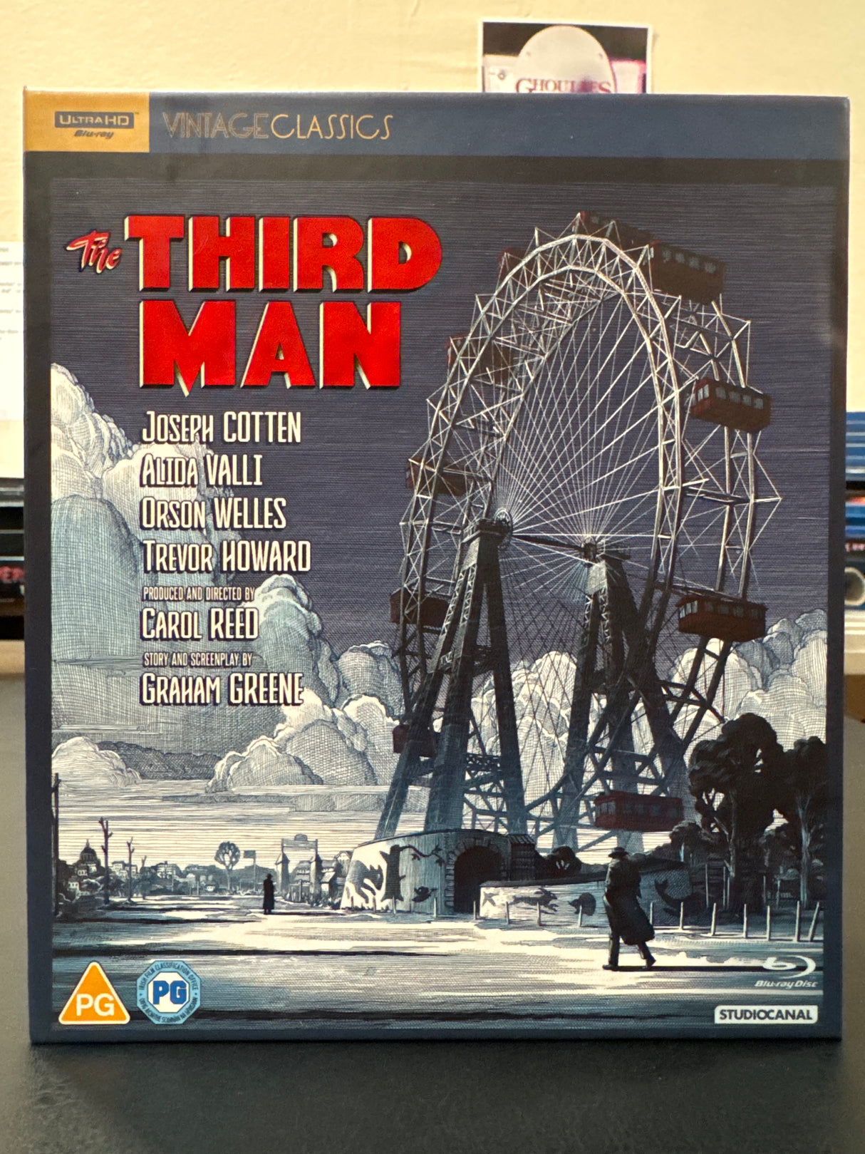 The Third Man (4K UHD, UK Limited 75th Anniversary Collector's Edition, Region Free/B) USED