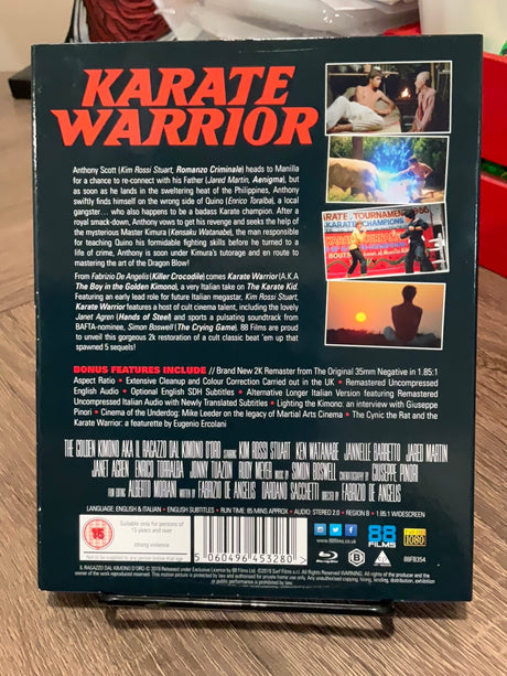 Karate Warrior w/SLIP (Region B)  USED