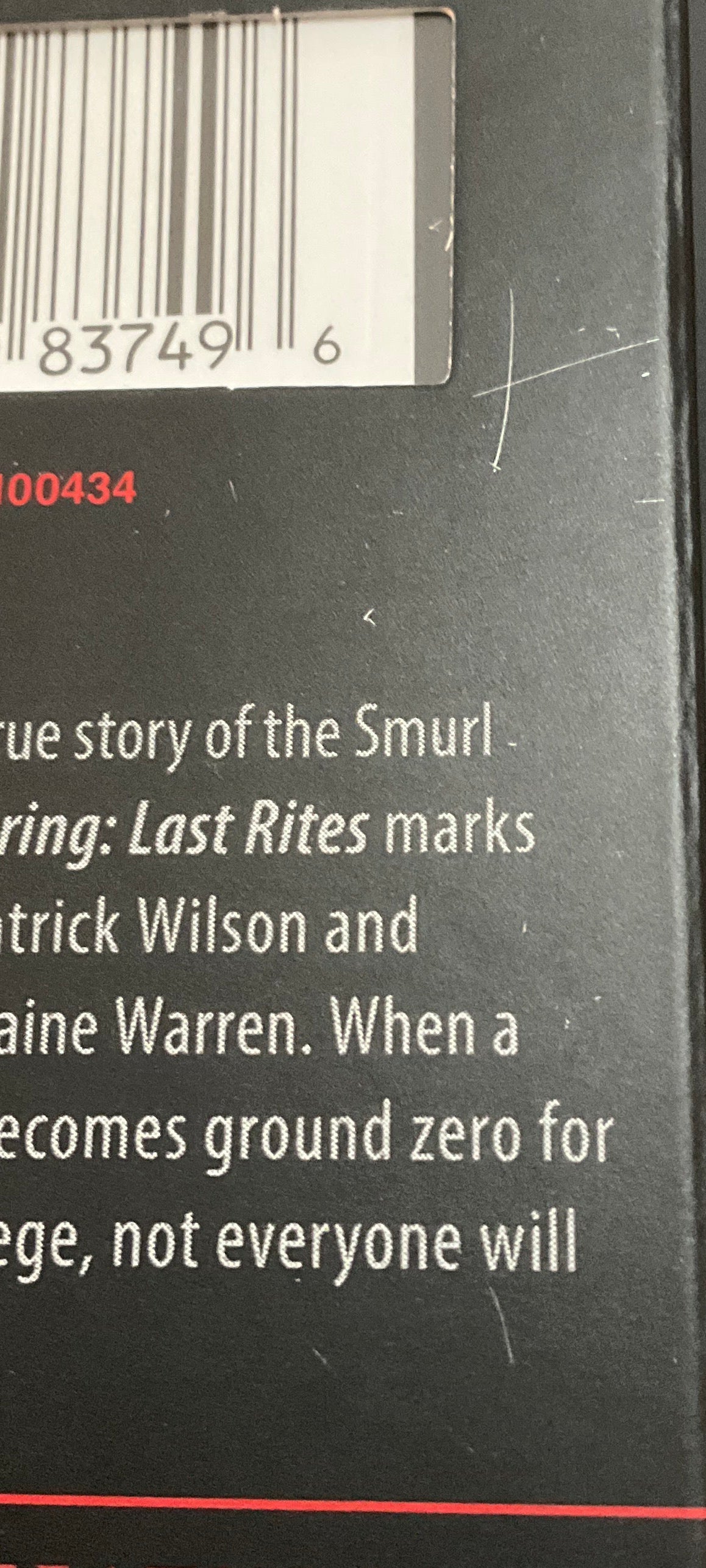 The Conjuring: Last Rites (4K UHD) w/SLIP USED