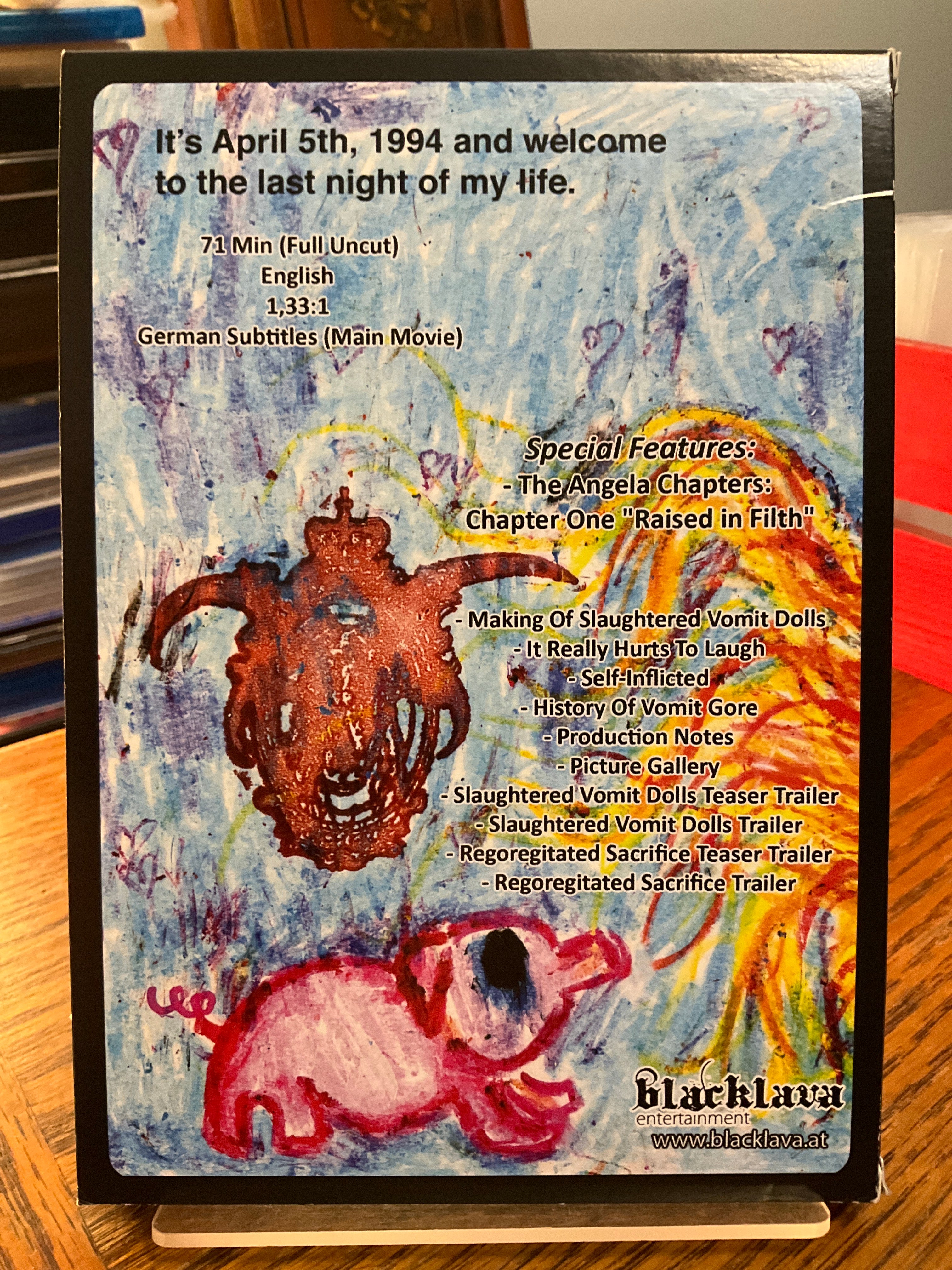 その他 slaughteredvomitdolls dvd Slaughtered Vomit Dolls - Limited Slipcase Edition (DVD) w