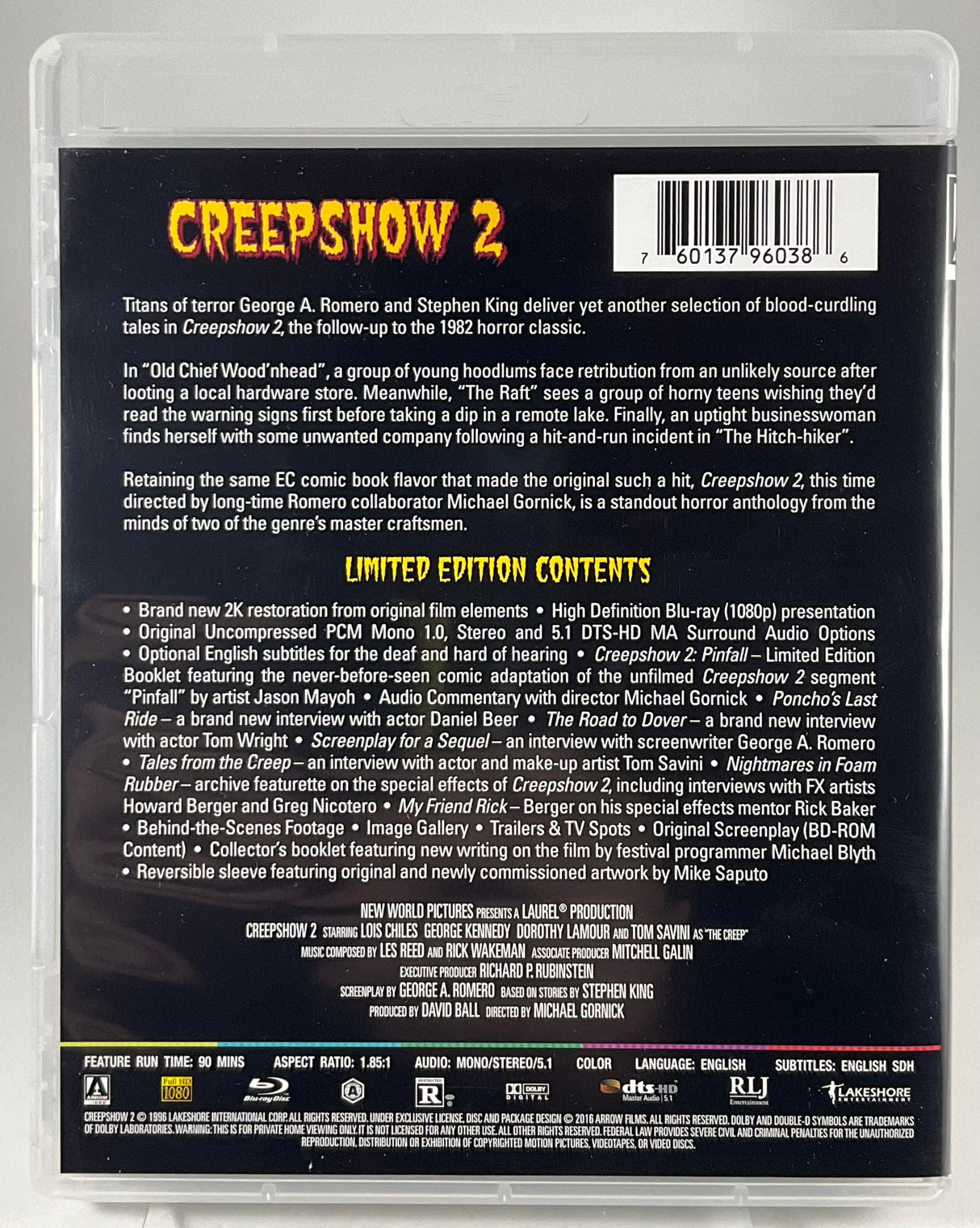 Creepshow 2 (Limited Edition) USED