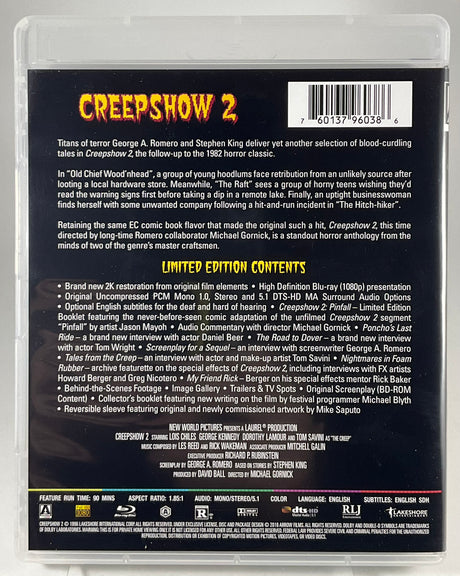 Creepshow 2 (Limited Edition) USED