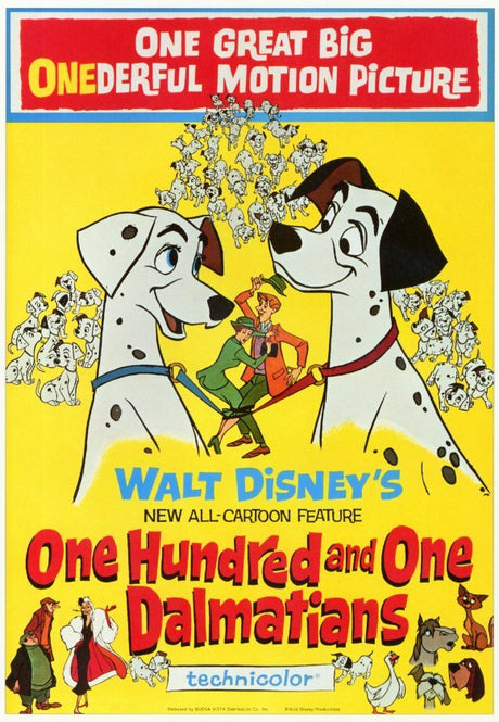 101 Dalmations Poster 11x17
