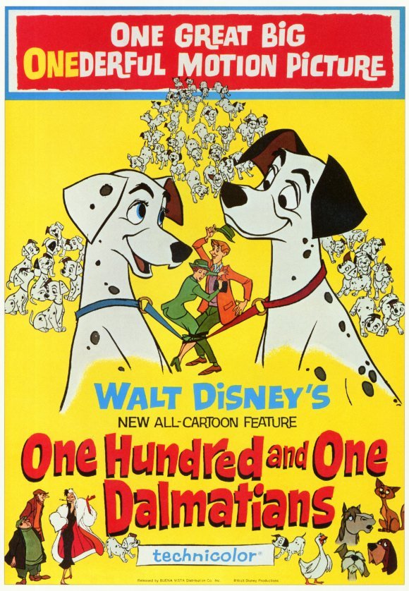 101 Dalmations Poster 11x17