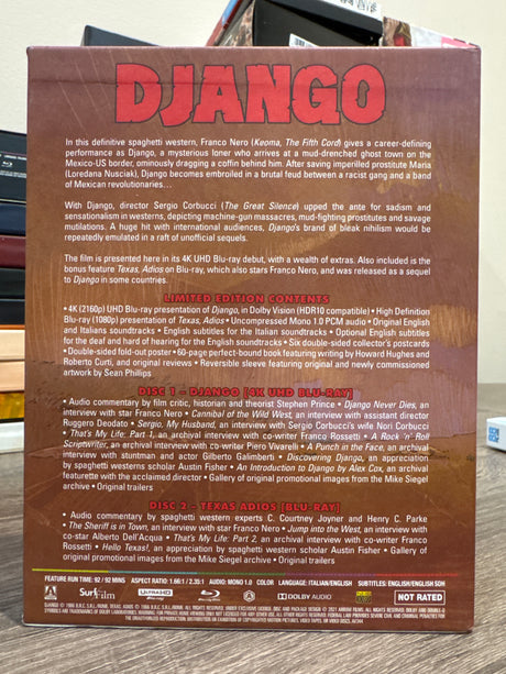 Django 4k Limited Edition USED