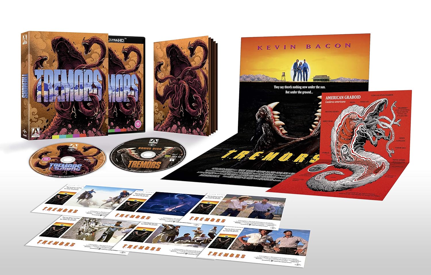 Tremors (Limited Edition 4K UHD, Import, Region Free/B) USED