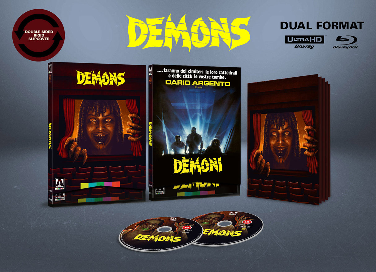 Demons (4K UHD, Region Free/B) LIMITED HARDBOX EDITION USED