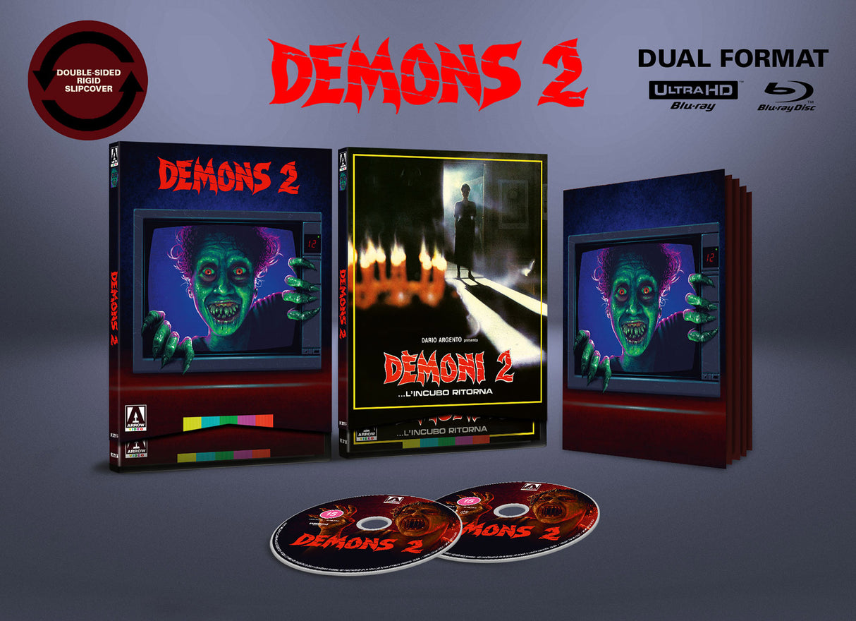 Demons 2 (4K UHD, Region Free/B) LIMITED HARDBOX EDITION USED