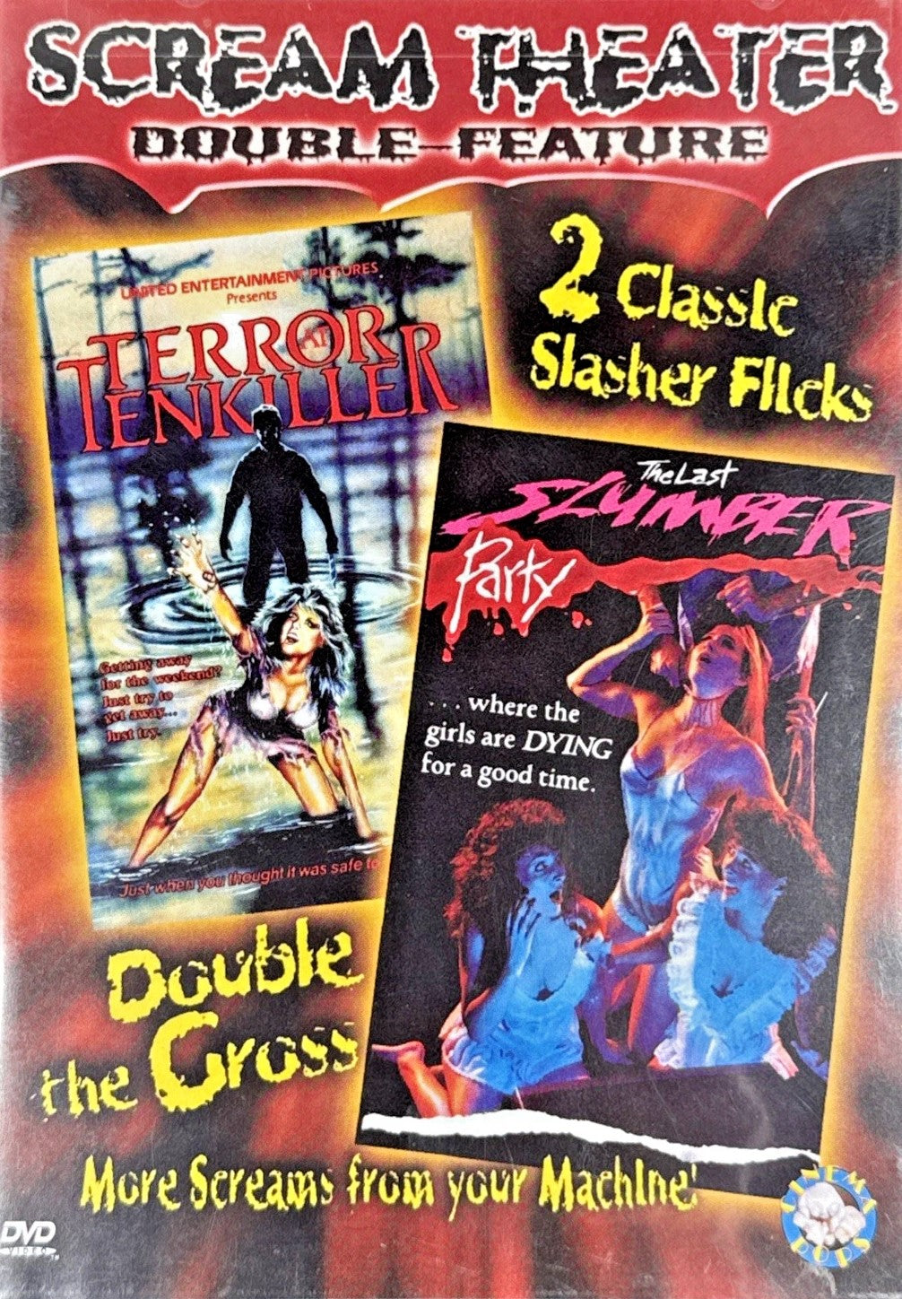 Scream Theater Double Feature (The Last Slumber Party / Terror at Tenkiller) DVD USED
