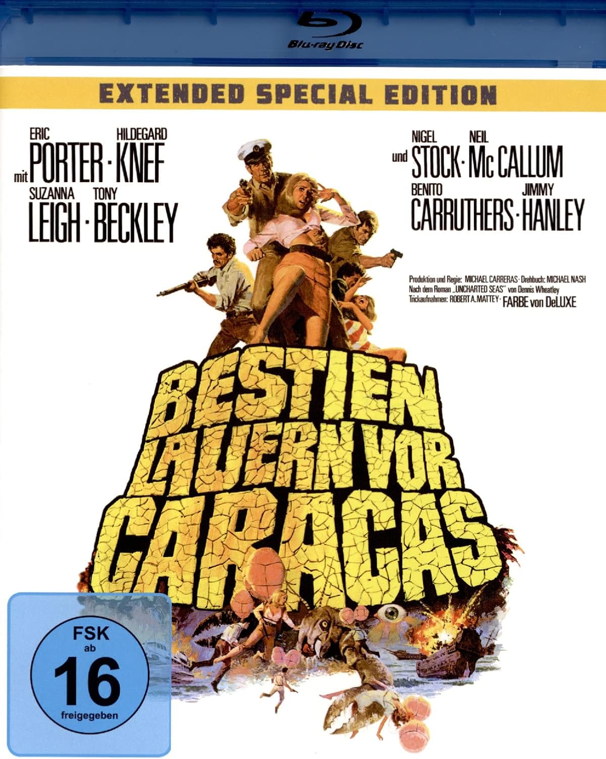 The Lost Continent AKA Bestien lauern vor Caracas (German Import Region B) USED
