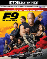 F9: The Fast Saga (4K UHD / Blu-Ray / DVD Combo) USED