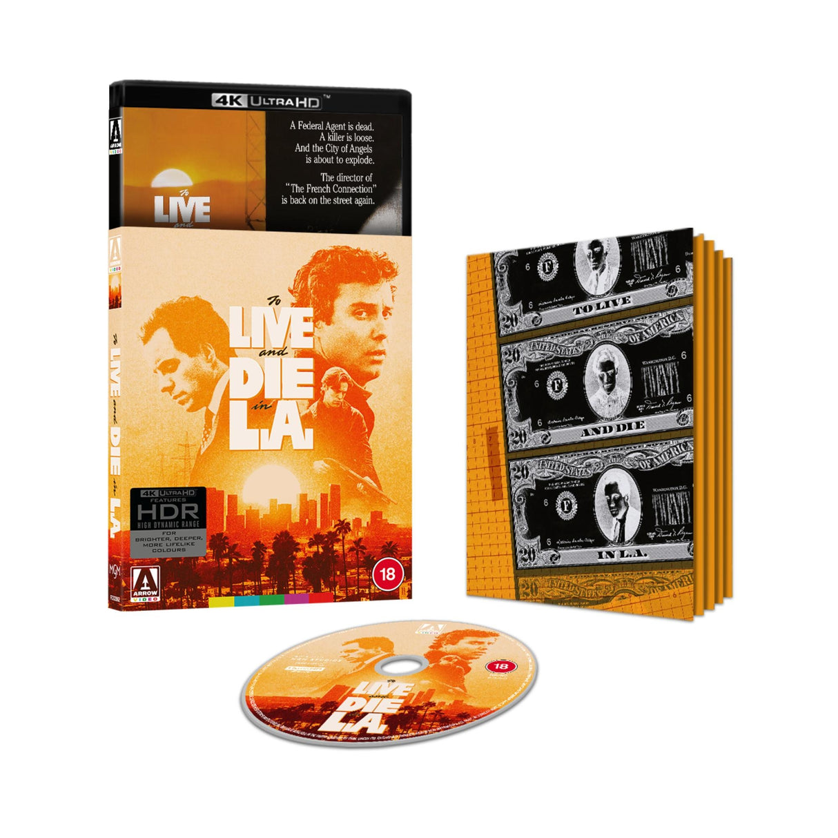 To Live and Die in L.A. (4K UHD, Arrow Limited Edition, Region Free)