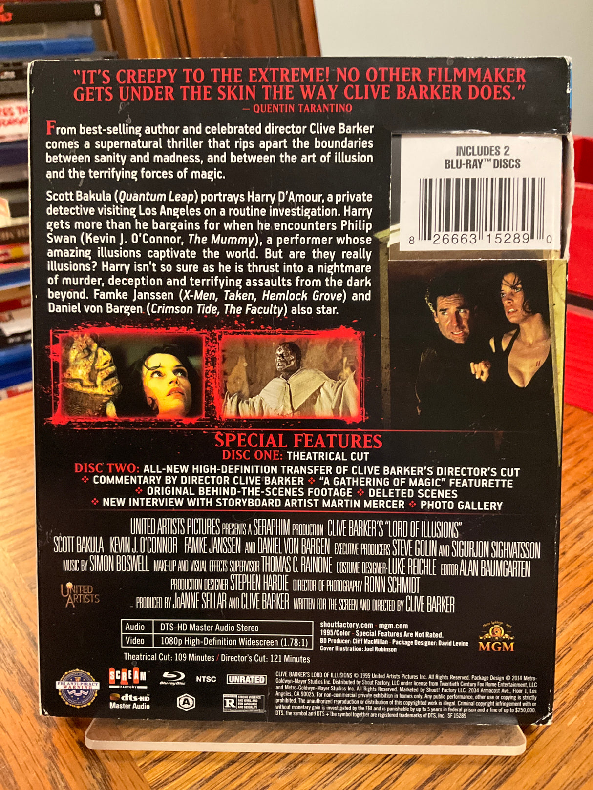 Lord Of Illusions w/SLIP USED