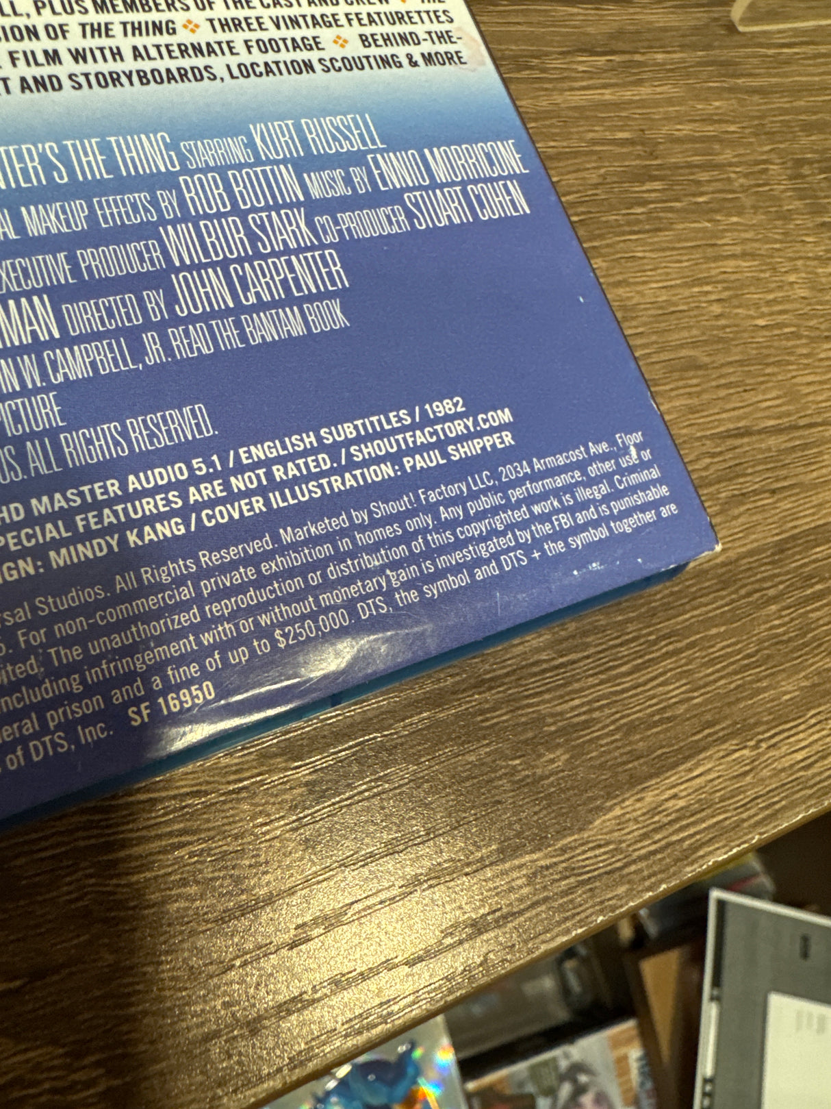 The Thing (Shout! Factory) w/SLIP USED