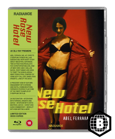 New Rose Hotel (UK Limited Edition, Region B) - New Blu-Ray