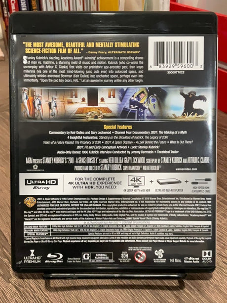 2001: A Space Odyssey Hardcase Collector's Set (4K UHD) USED - Used 4K UHD