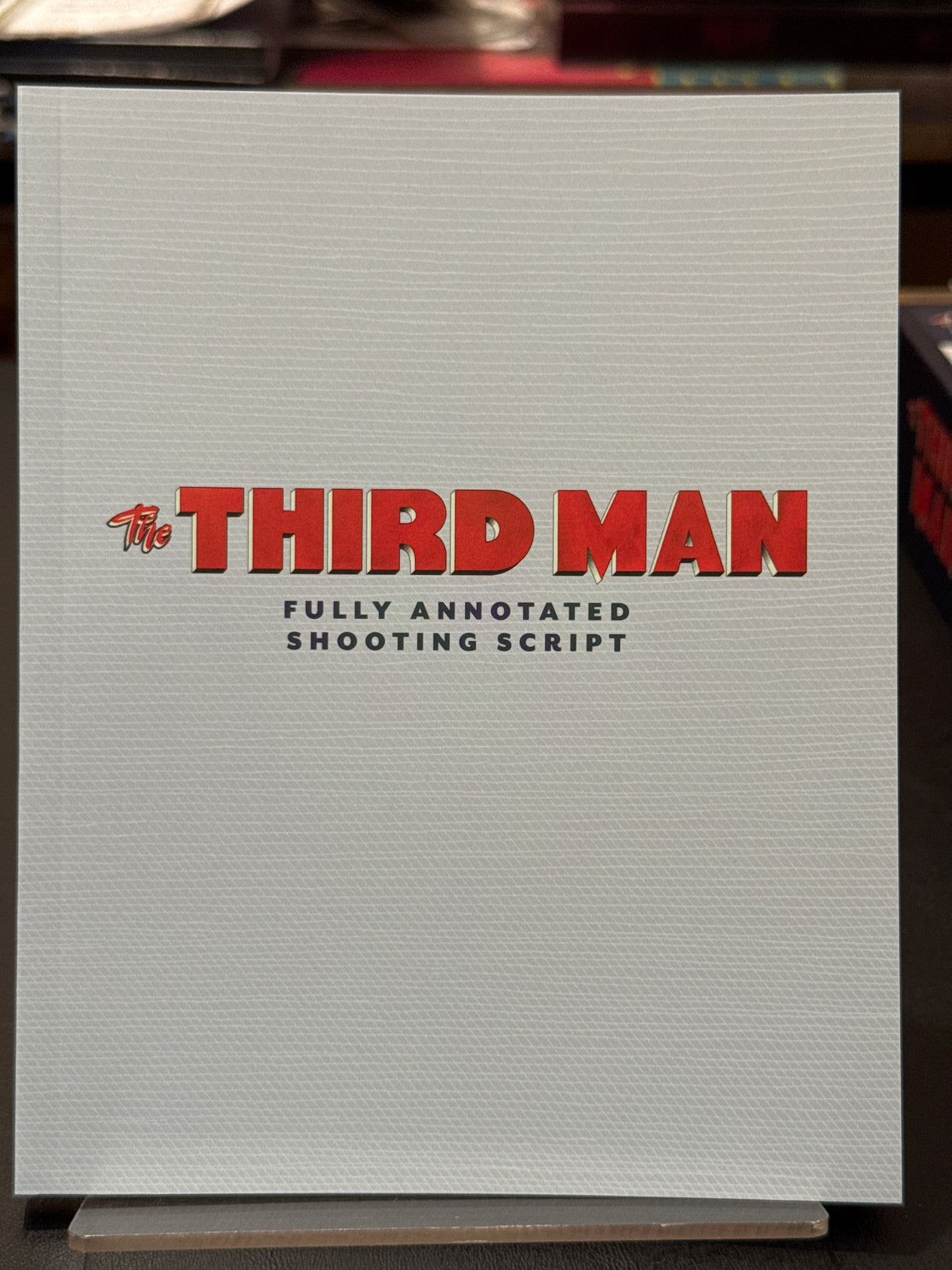 The Third Man (4K UHD, UK Limited 75th Anniversary Collector's Edition, Region Free/B) USED