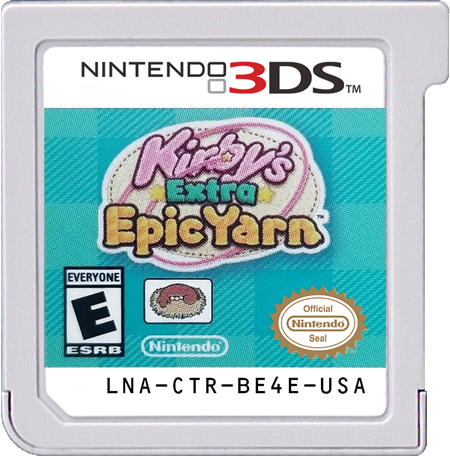 Kirby's Extra Epic Yarn Nintendo 3DS LOOSE