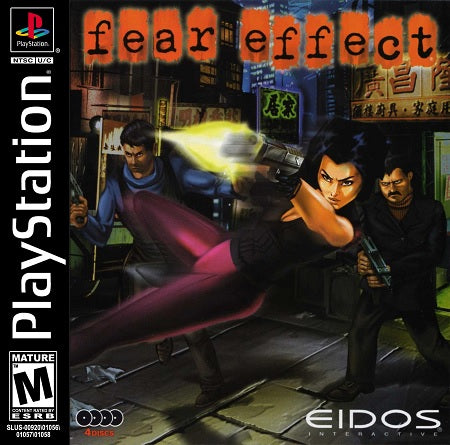 Fear Effect Playstation 1 USED