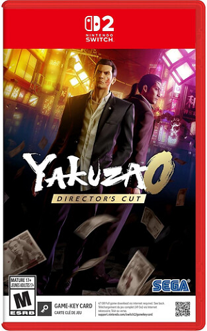 Yakuza 0 Director's Cut Nintendo Switch 2 USED