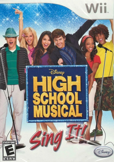 High School Musical Sing It Nintendo Wii USED