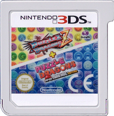 Puzzle & Dragons Z + Puzzle & Dragons: Super Mario Bros. Edition Nintendo 3DS LOOSE