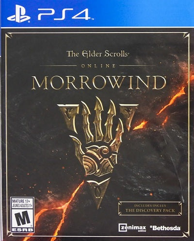 Elder Scrolls Online Morrowind Playstation 4 USED