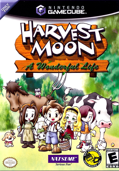 Harvest Moon A Wonderful Life Nintendo GameCube USED