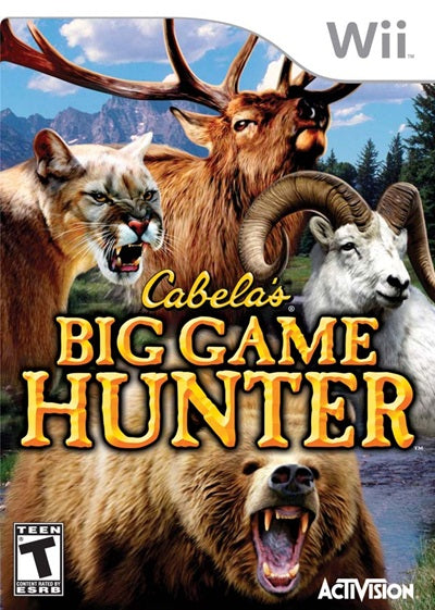 Cabela's Big Game Hunter Nintendo Wii USED