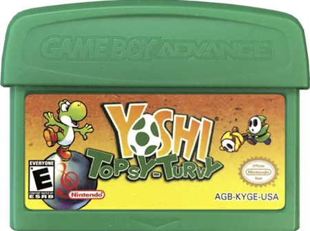 Yoshi Topsy Turvy GameBoy Advance LOOSE