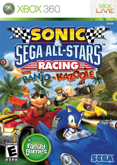 Sonic & Sega All-Stars Racing XBOX 360 USED