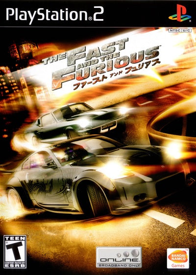 The Fast and the Furious Playstation 2 USED