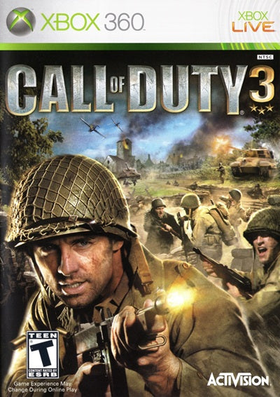 Call of Duty 3 XBOX 360 USED