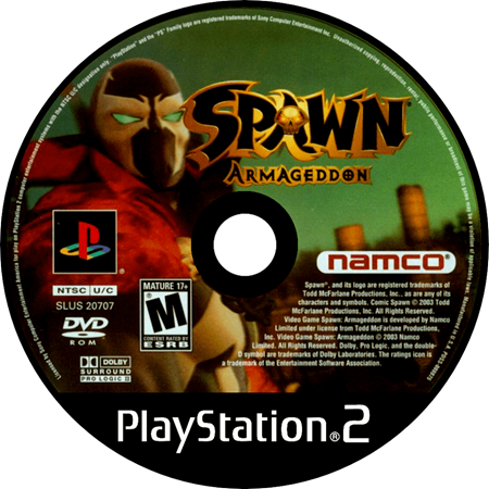 Spawn Armageddon Playstation 2 LOOSE