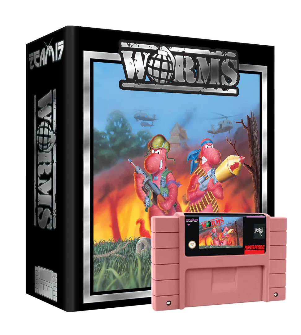 *SALE* Worms Collector's Edition [Limited Run] SNES NEW
