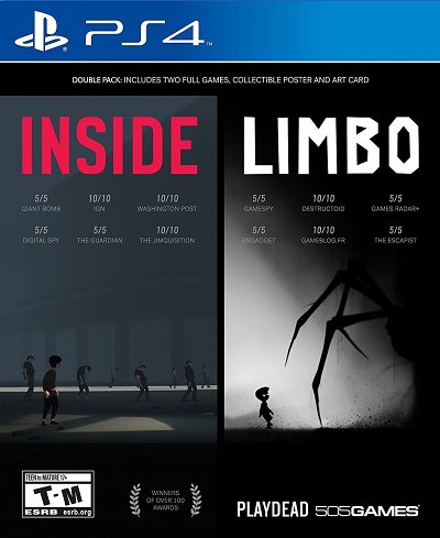 Inside Limbo Double Pack Playstation 4 USED