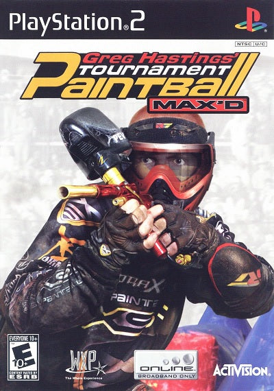 Greg Hastings Tournament Paintball MAX'D Playstation 2 USED