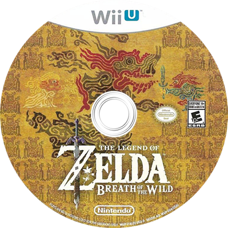 Legend of Zelda Breath of the Wild Wii U LOOSE